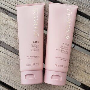 Full SIze VEGAMOUR GRO Revitalizing Shampoo and Conditioner Set NEW